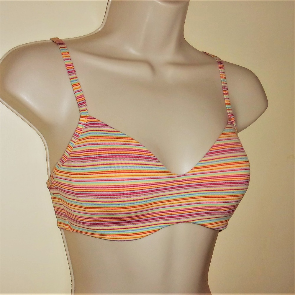 Victoria's Secret Smooth Lined Bra Oranges 36B